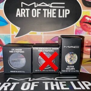 MAC Cosmetics Greystone Eye Shadow & Silver Stars Pigment - BNIB